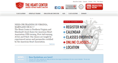 Desktop Screenshot of heartcentertraining.com